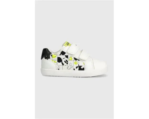 Geox sneakers pentru copii x Disney culoarea alb