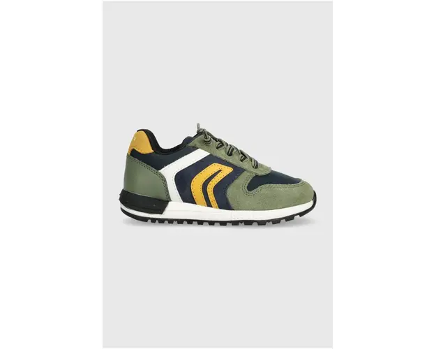 Geox sneakers pentru copii ALBEN culoarea verde