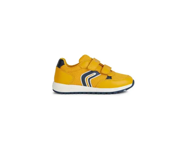 Geox sneakers pentru copii ALBEN culoarea galben