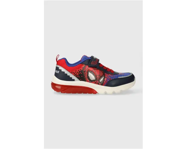 Geox sneakers pentru copii x Marvel, CIBERDRON culoarea rosu