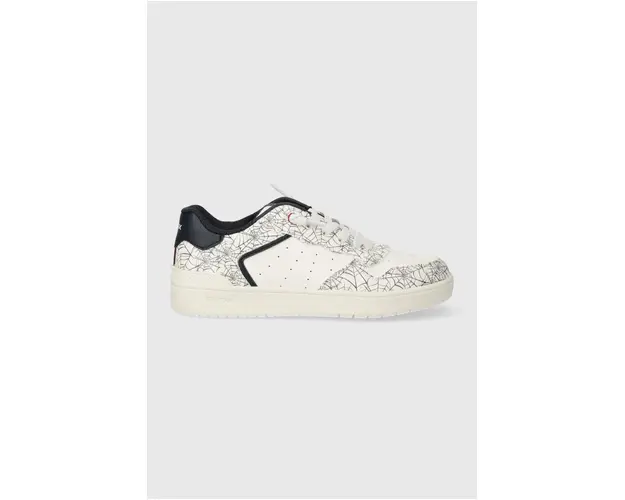 Geox sneakers pentru copii WASHIBA culoarea alb