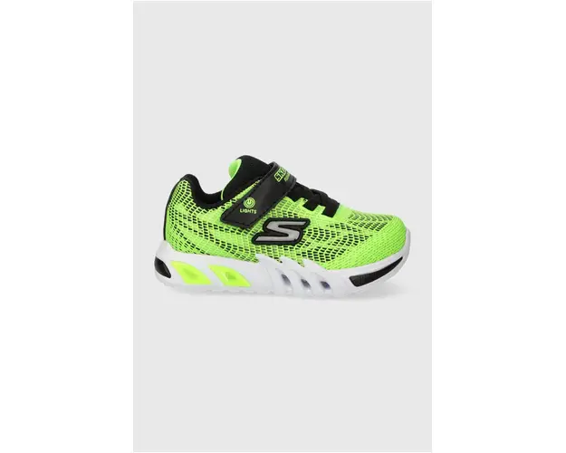 Skechers sneakers pentru copii FLEX-GLOW ELITE VORLO culoarea verde