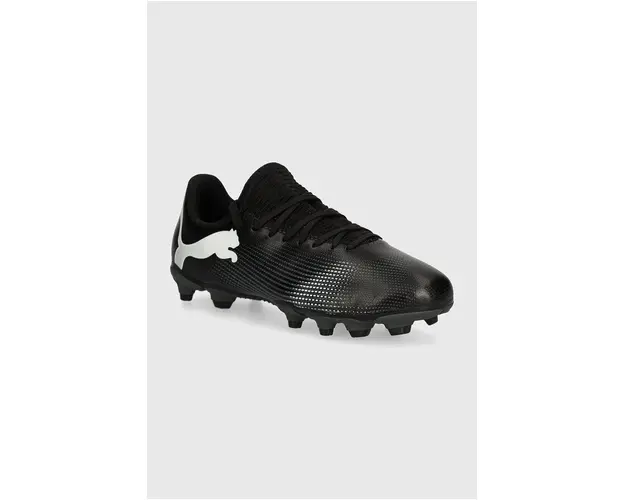 Puma dopuri pentru copii FUTURE 7 PLAY FG/AG Jr culoarea negru