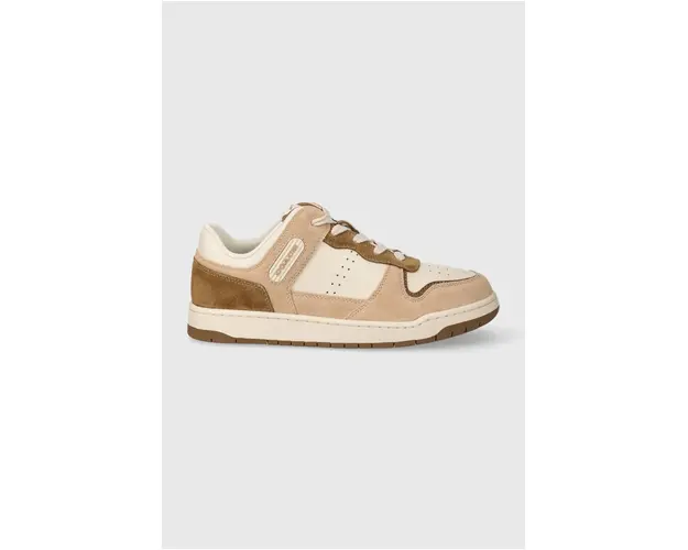 Coach sneakers din piele C201 culoarea bej, CR955