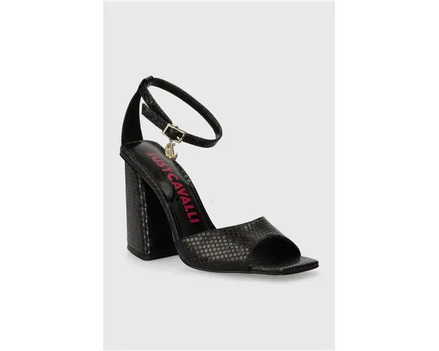 Just Cavalli sandale culoarea negru 76RA3S41