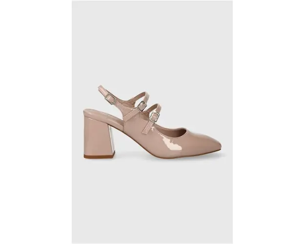 Aldo pumps VIVIANNE culoarea bej, cu toc drept, cu toc deschis