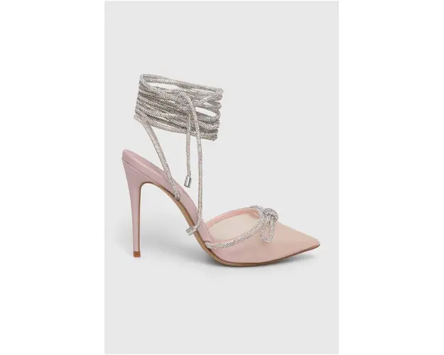 Aldo pantofi cu toc HALALIA culoarea roz