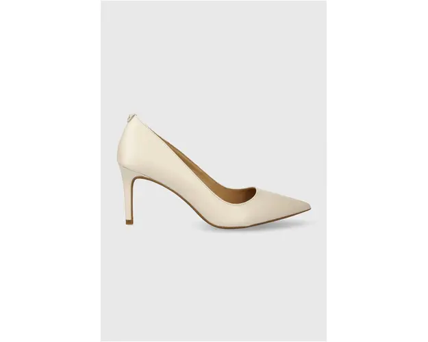 MICHAEL Michael Kors stilettos de piele Alina culoarea bej, 40F2HNMP2L