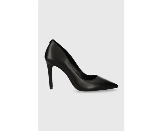 MICHAEL Michael Kors stilettos de piele Alina culoarea negru, 40R4HNHP1L