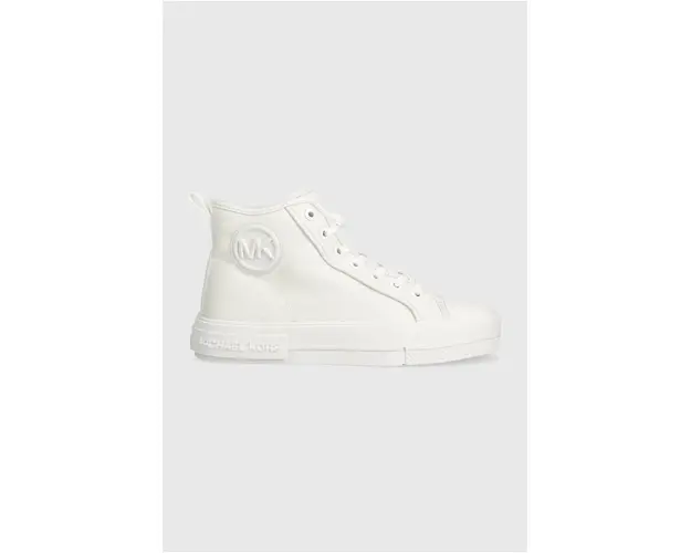 MICHAEL Michael Kors tenisi Evy femei, culoarea alb, 43R4EYFS4D