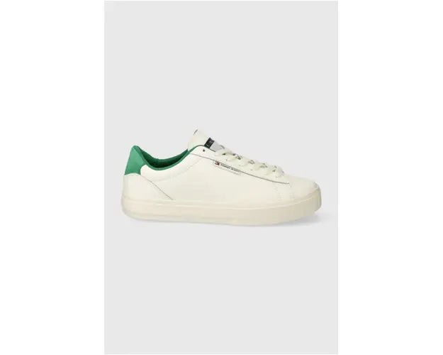 Tommy Jeans sneakers TJW CUPSOLE SNEAKER ESS culoarea alb, EN0EN02508