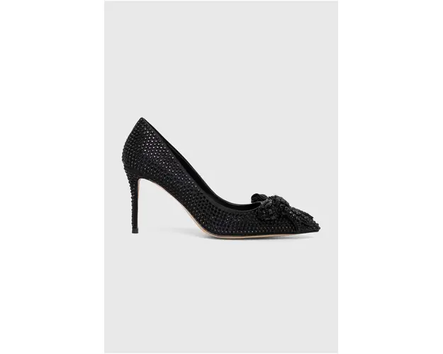 Kurt Geiger London pantofi cu toc Belgravia 85 Crystal Bow Drc culoarea negru 1288500759