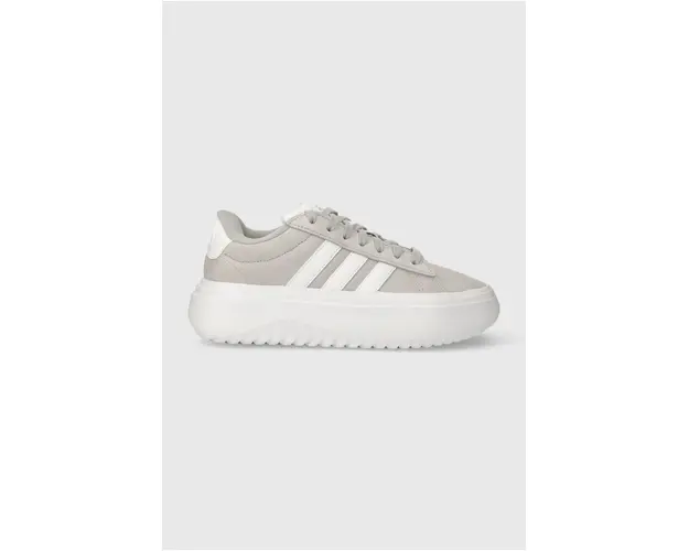 adidas sneakers din piele GRAND COURT culoarea gri IE1103