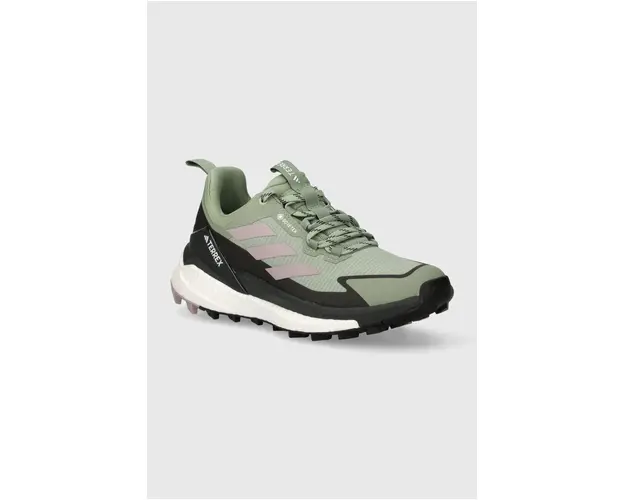 adidas TERREX pantofi Free Hiker 2 Low GTX femei, culoarea verde, IE5100