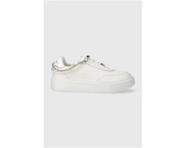 Karl Lagerfeld sneakers MAXI KUP culoarea alb, KL62229A