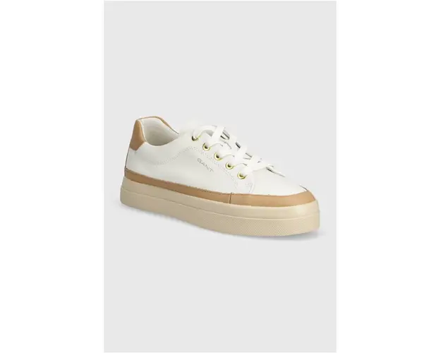 Gant sneakers din piele Avona culoarea alb, 28531446.G258