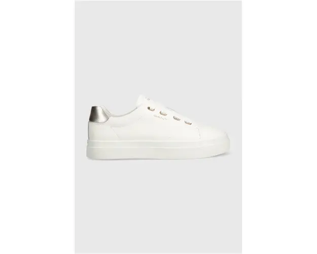 Gant sneakers din piele Avona culoarea alb, 28531451.G296