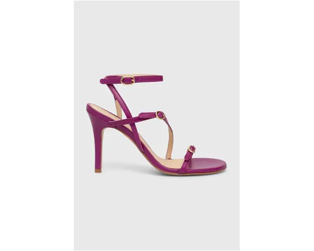 Alohas sandale de piele Alyssa culoarea violet, S100136.03