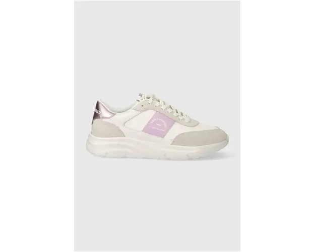 Karl Lagerfeld sneakers SERGER culoarea alb, KL63624