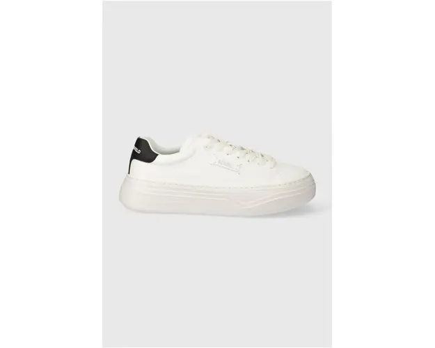 Karl Lagerfeld sneakers KONVERT culoarea alb, KL63420