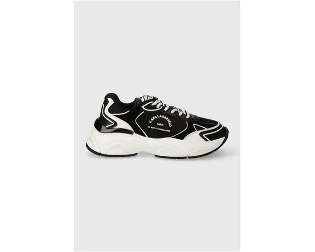 Karl Lagerfeld sneakers KOMET culoarea negru, KL65638