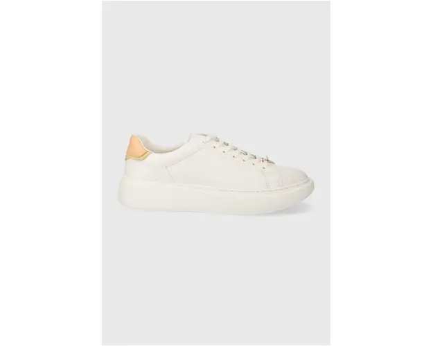 BOSS sneakers din piele Amber culoarea alb, 50517207