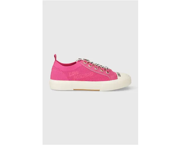 Love Moschino tenisi femei, culoarea roz JA15152G1IIY0604