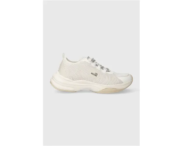 Love Moschino sneakers culoarea alb JA15315G1IIZX10B