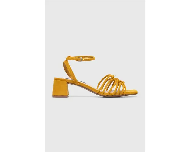 Pepe Jeans sandale PLS90665 culoarea galben, ZOE COLORS