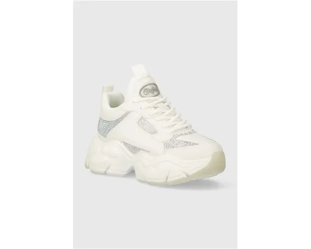 Buffalo sneakers Binary Athena Glam culoarea alb, 1636089.WHT