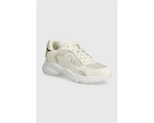 MICHAEL Michael Kors sneakers Sami culoarea bej, 43S4SMFSDD