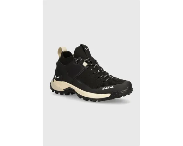 Salewa pantofi Puez Knit Powertex femei, culoarea negru, 00-0000061437