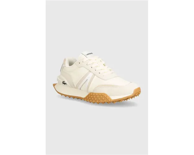 Lacoste sneakers L-Spin Deluxe Leather culoarea bej, 47SFA0102