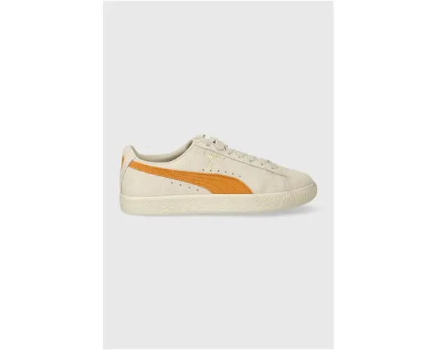 Puma sneakers din piele intoarsa Clyde OG culoarea bej 391962
