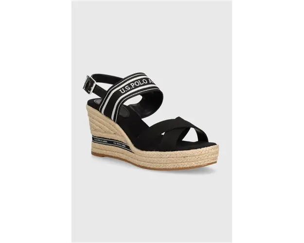 U.S. Polo Assn. sandale ALYSSA culoarea negru, ALYSSA007W 4C2