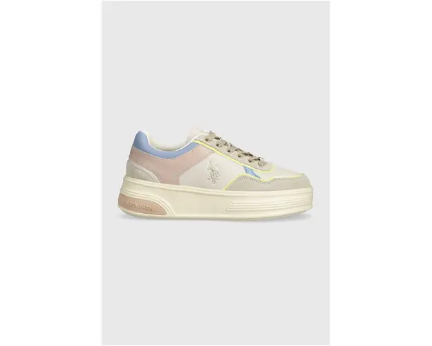 U.S. Polo Assn. sneakers ASUKA culoarea bej, ASUKA004W 4YH1