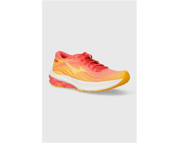 Mizuno pantofi de alergat Wave Skyrise 5 culoarea portocaliu, J1GD2409