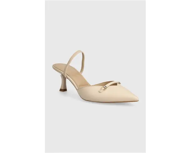 Aldo pantofi cu toc Nailah culoarea bej, 13740397.Nailah