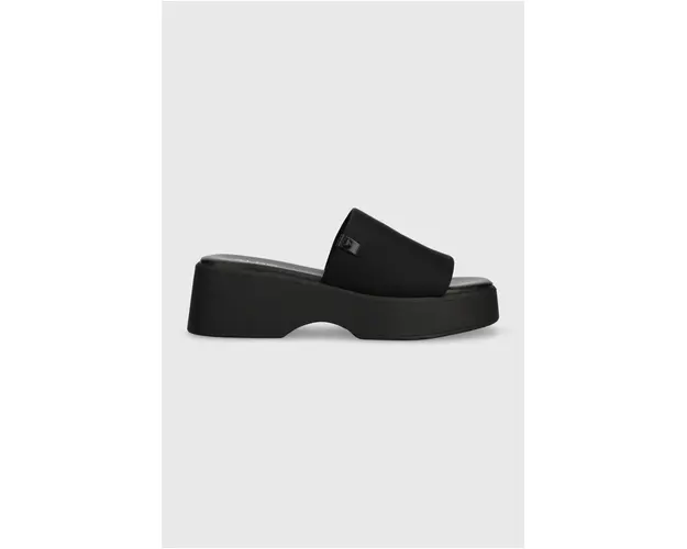 Aldo papuci Yassu femei, culoarea negru, cu platforma, 13388476.Yassu