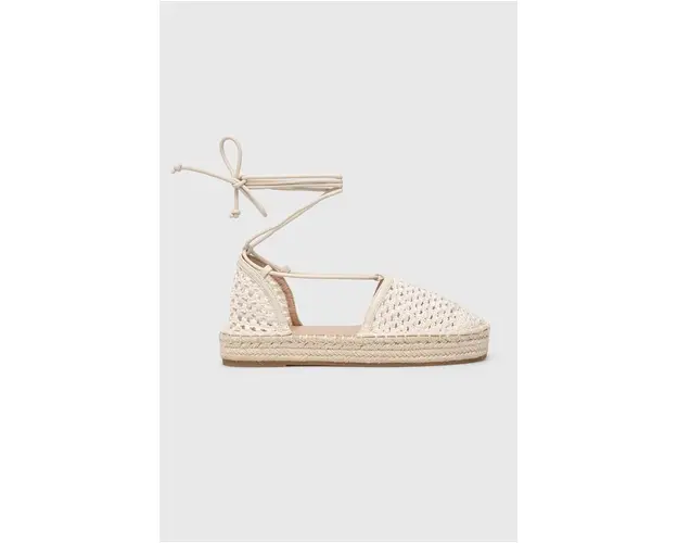 Aldo espadrile Picot culoarea bej, 13573899.Picot