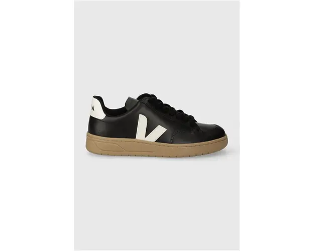 Veja sneakers din piele V-12 culoarea negru, XD0203638