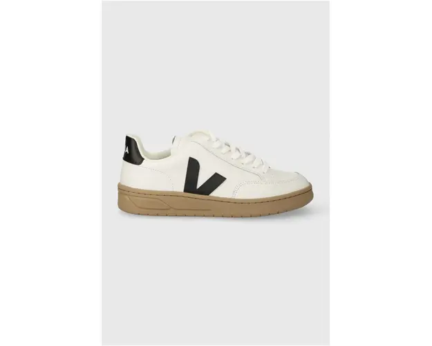 Veja sneakers din piele V-12 culoarea alb, XD0203640
