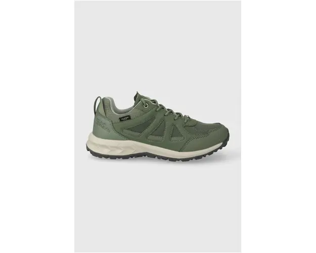 Jack Wolfskin pantofi Woodland 2 Texapore Low femei, culoarea verde
