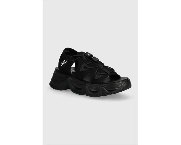 Steve Madden sandale Chivalry femei, culoarea negru, cu platforma, SM11003058