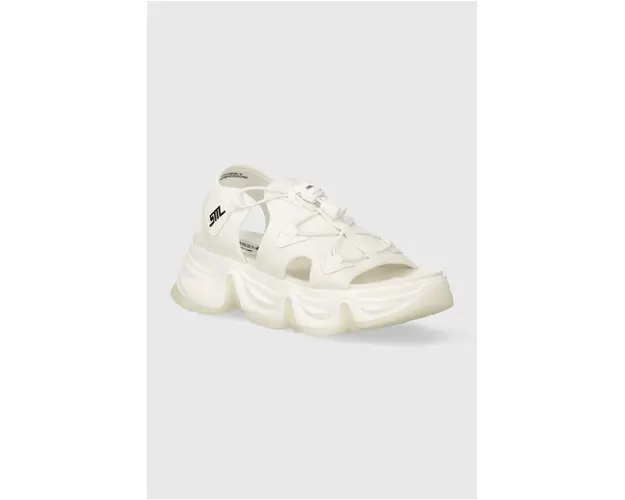 Steve Madden sandale Chivalry femei, culoarea alb, cu platforma, SM11003058