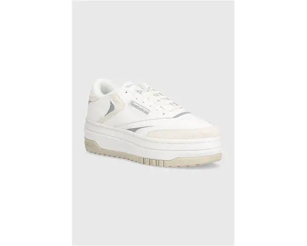 Reebok Classic sneakers din piele Club C culoarea alb, 100201959