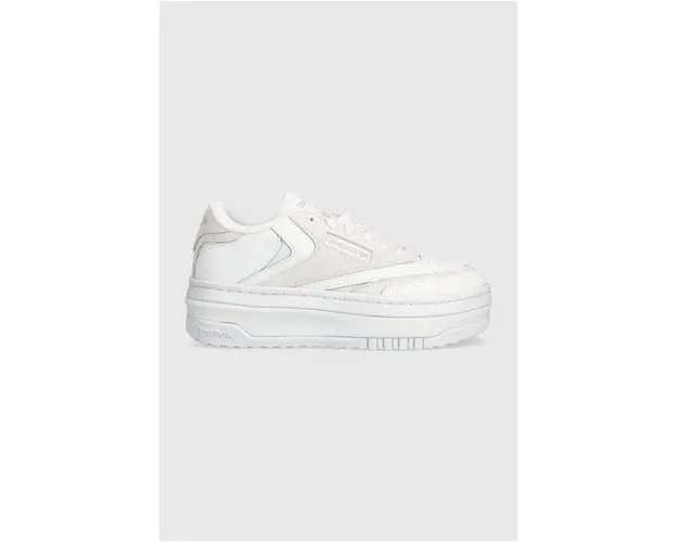 Reebok Classic sneakers din piele CLUB C culoarea alb