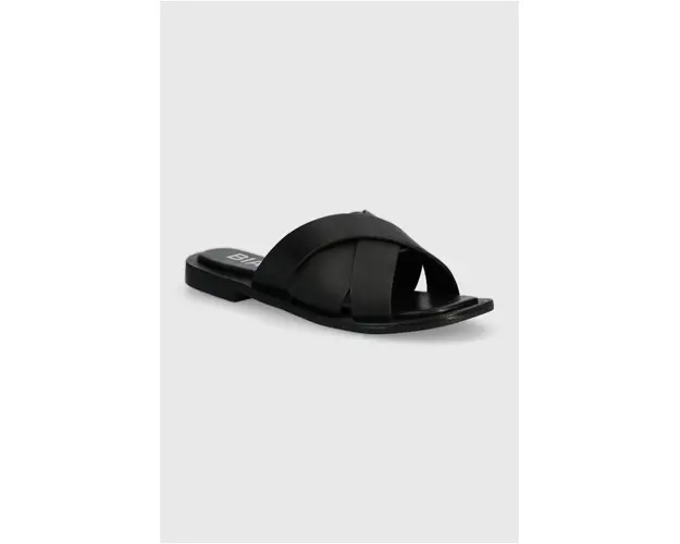 Bianco slapi de piele BIAJUDY femei, culoarea negru, 11201131