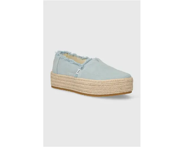 Toms espadrile Valencia cu platforma, 10019798