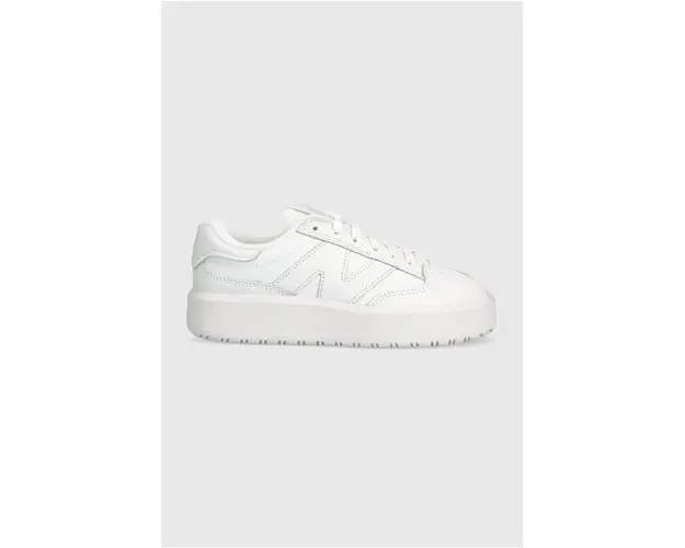 New Balance sneakers din piele CT302CLA culoarea alb